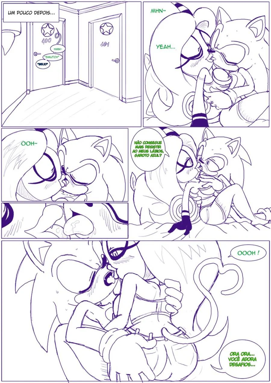 Sonic Dando Duro na Zeena - Hentai Explícito de Personagens Animados