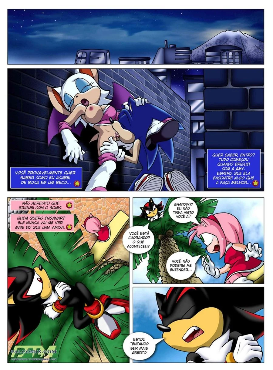 Quadrinhos Eróticos do Sonic: Aventuras Explícitas em HQ