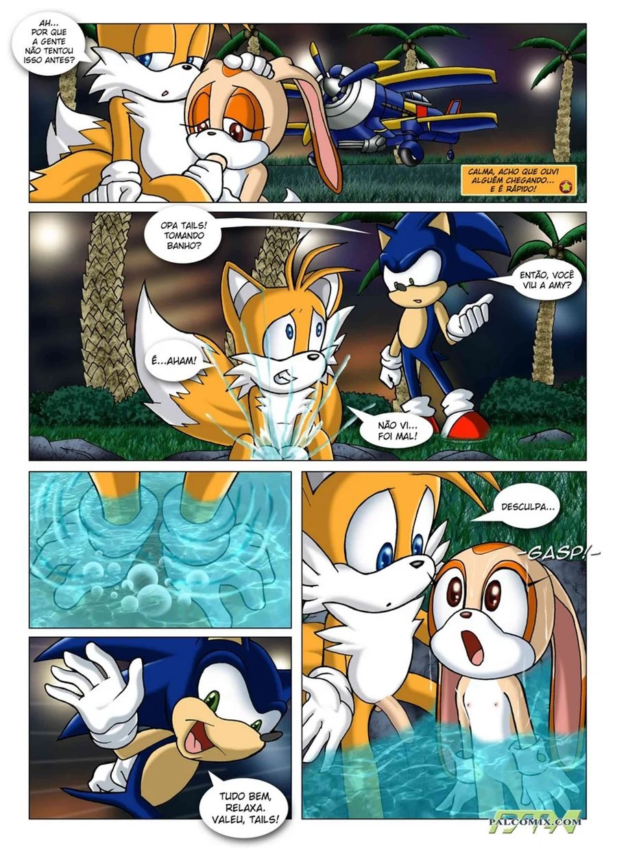 Quadrinhos Eróticos do Sonic: Aventuras Explícitas em HQ