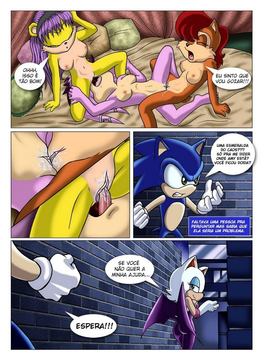 Quadrinhos Eróticos do Sonic: Aventuras Explícitas em HQ