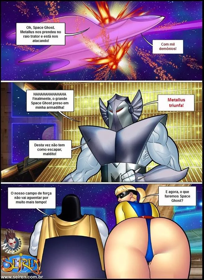 Caçador Espacial Erótico: Invasão Intergaláctica de Prazer – HQ Pornô Explícita