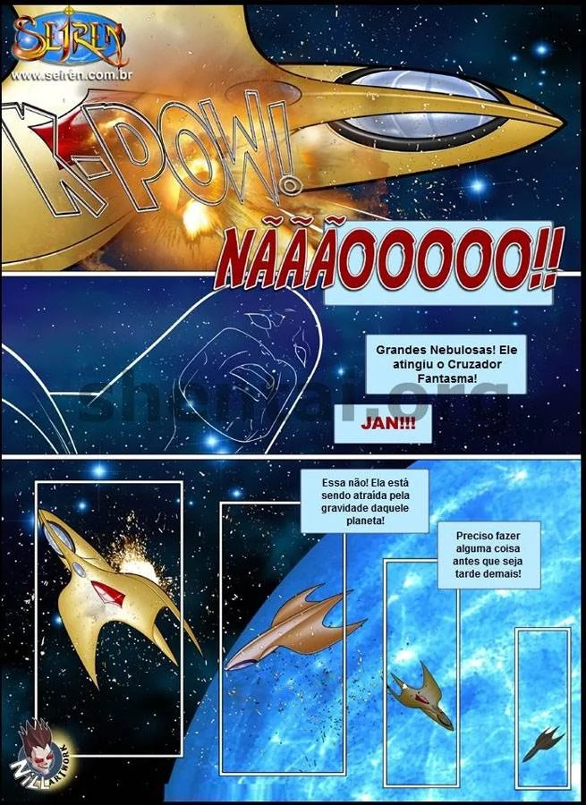 Caçador Espacial Erótico: Invasão Intergaláctica de Prazer – HQ Pornô Explícita