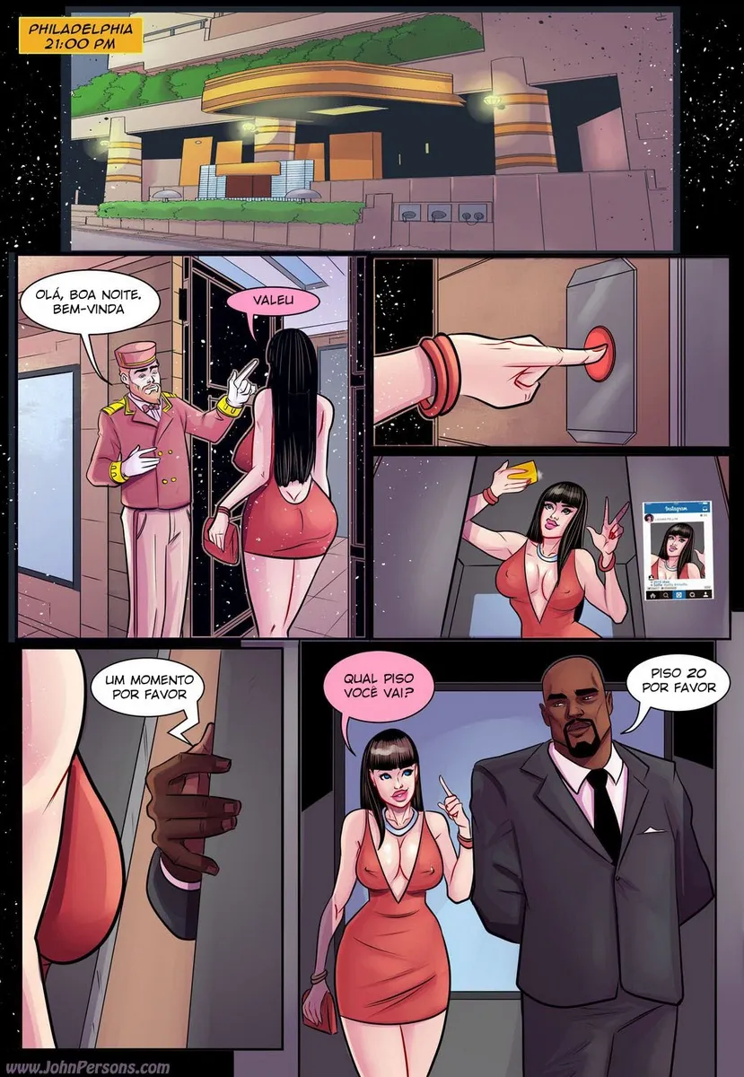 Ficando Deprimente no Elevador com Luciana Fellini - Quadrinhos Explícitos