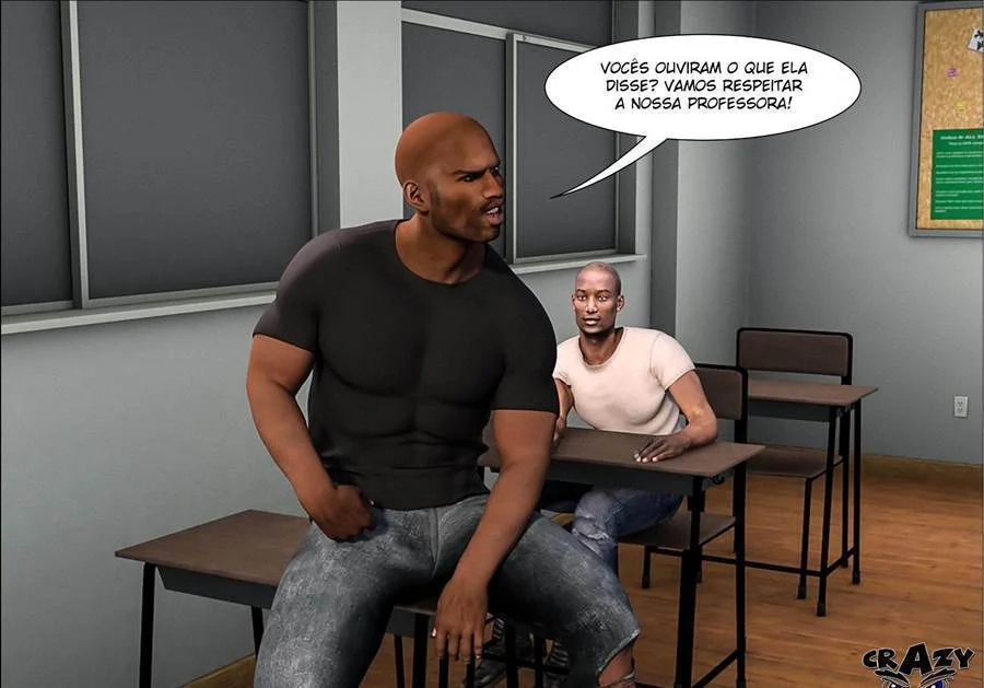 Professor Punheta: Marilia Recebe Tapa no Rabo Enquanto Dá na Aula - Hentai 3D