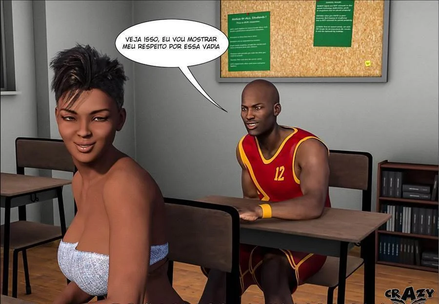 Professor Punheta: Marilia Recebe Tapa no Rabo Enquanto Dá na Aula - Hentai 3D