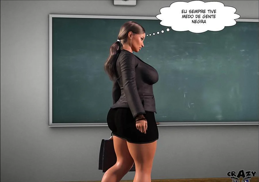 Professor Punheta: Marilia Recebe Tapa no Rabo Enquanto Dá na Aula - Hentai 3D