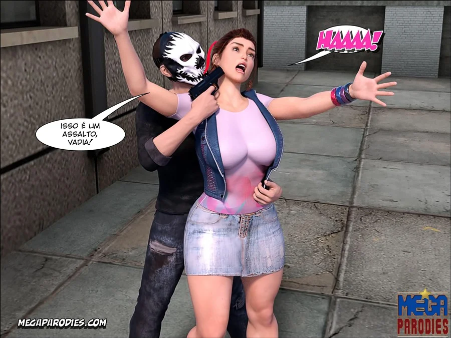 Spider-Gwen Submissa: Rhino Estraga a Garota-Aranha em 3D Explícito