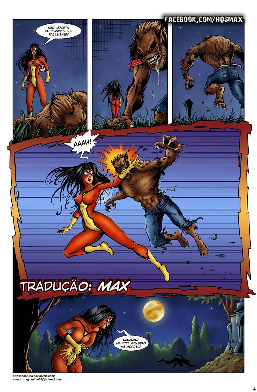 Spider Woman: A Teia de Prazer em Quadrinhos Eróticos Explícitos