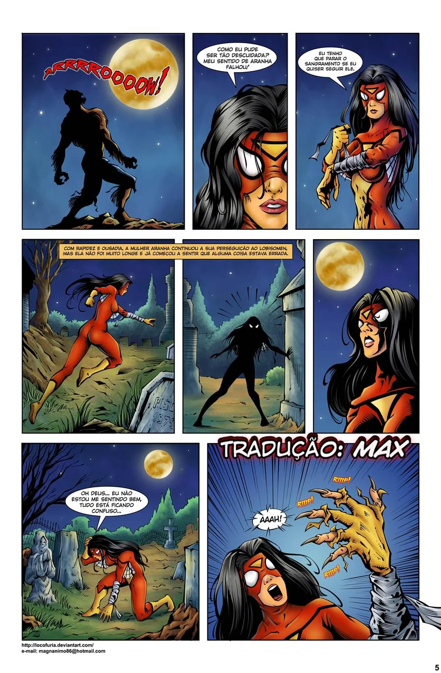 Spider Woman: A Teia de Prazer em Quadrinhos Eróticos Explícitos Spider Woman: A Teia de Prazer em Quadrinhos Eróticos Explícitos