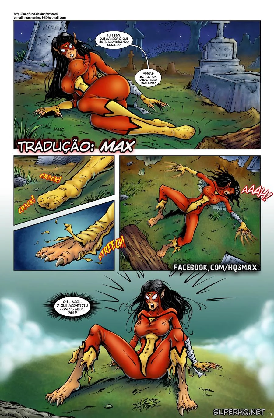 Spider Woman: A Teia de Prazer em Quadrinhos Eróticos Explícitos Spider Woman: A Teia de Prazer em Quadrinhos Eróticos Explícitos