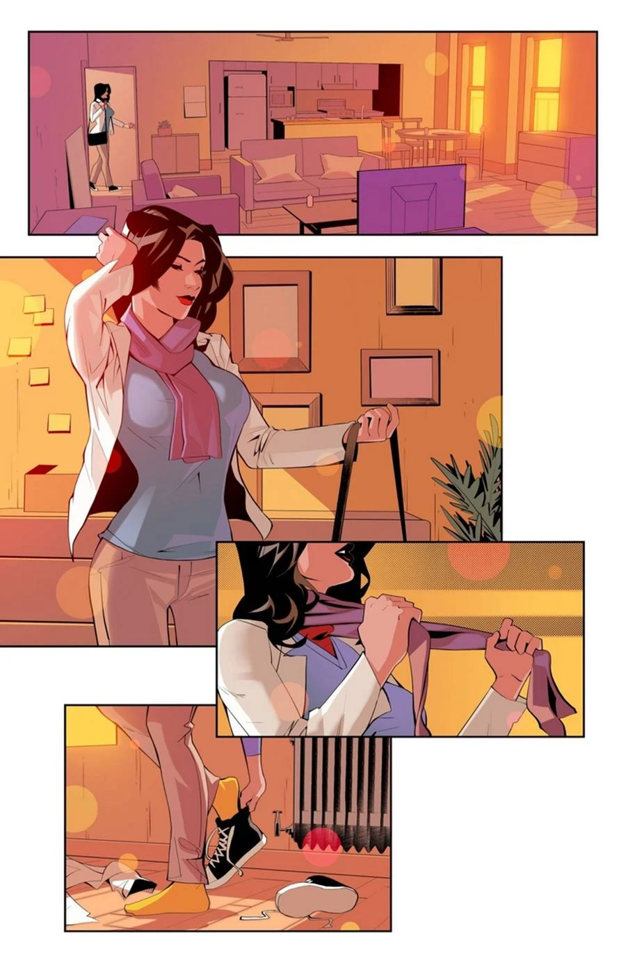 Esposa-Aranha Submissa: Escraviza-me com Suas Teias de Prazer - HQ Erótica Explícita