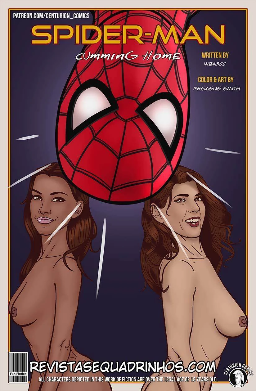 Spiderman Fode a Mary Jane Com Suas Teias em HQ de Sexo Explícito