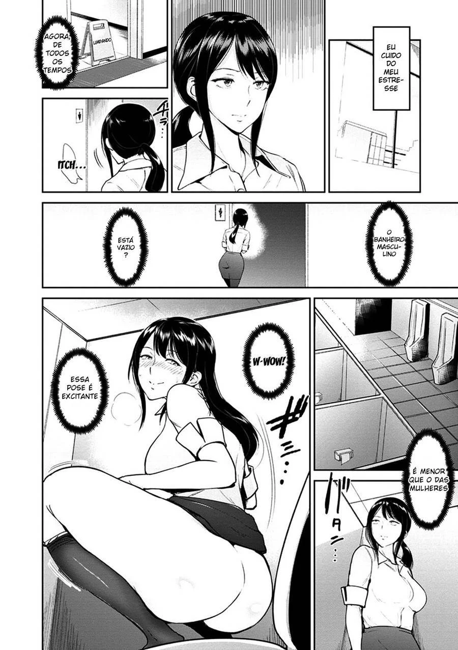 Milf Safada no Banheiro: Hentai Explícito e Quente para Você Gozar