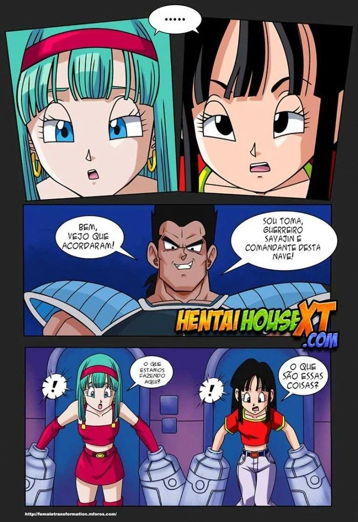 Garotas Perversas: Tesão Explícito em Quadrinhos Eróticos de Saiyajins Safadas