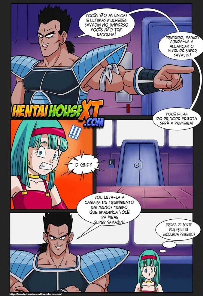 Garotas Perversas: Tesão Explícito em Quadrinhos Eróticos de Saiyajins Safadas