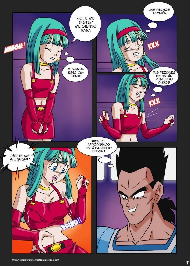 Garotas Perversas: Tesão Explícito em Quadrinhos Eróticos de Saiyajins Safadas