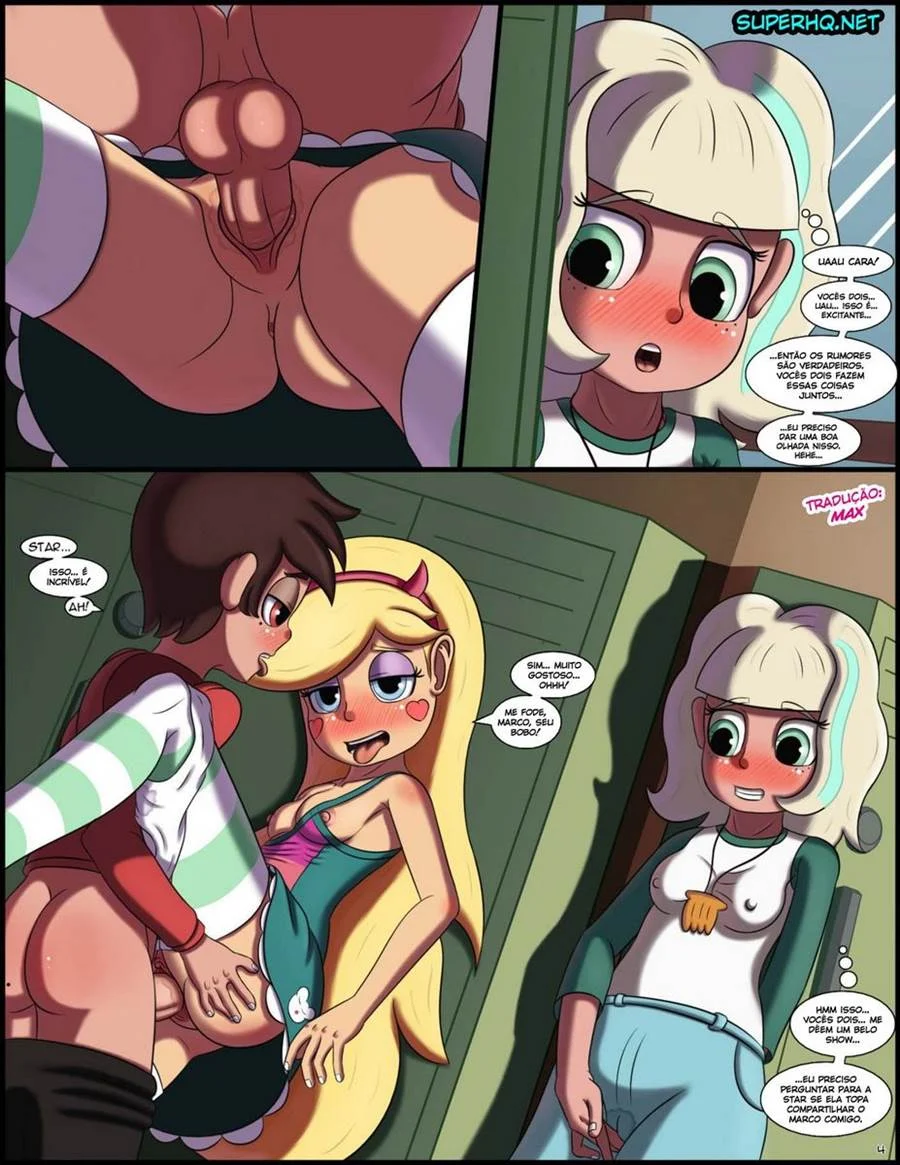 Hentai Explícito: Aventuras Eróticas de Star contra as Forças do Amor