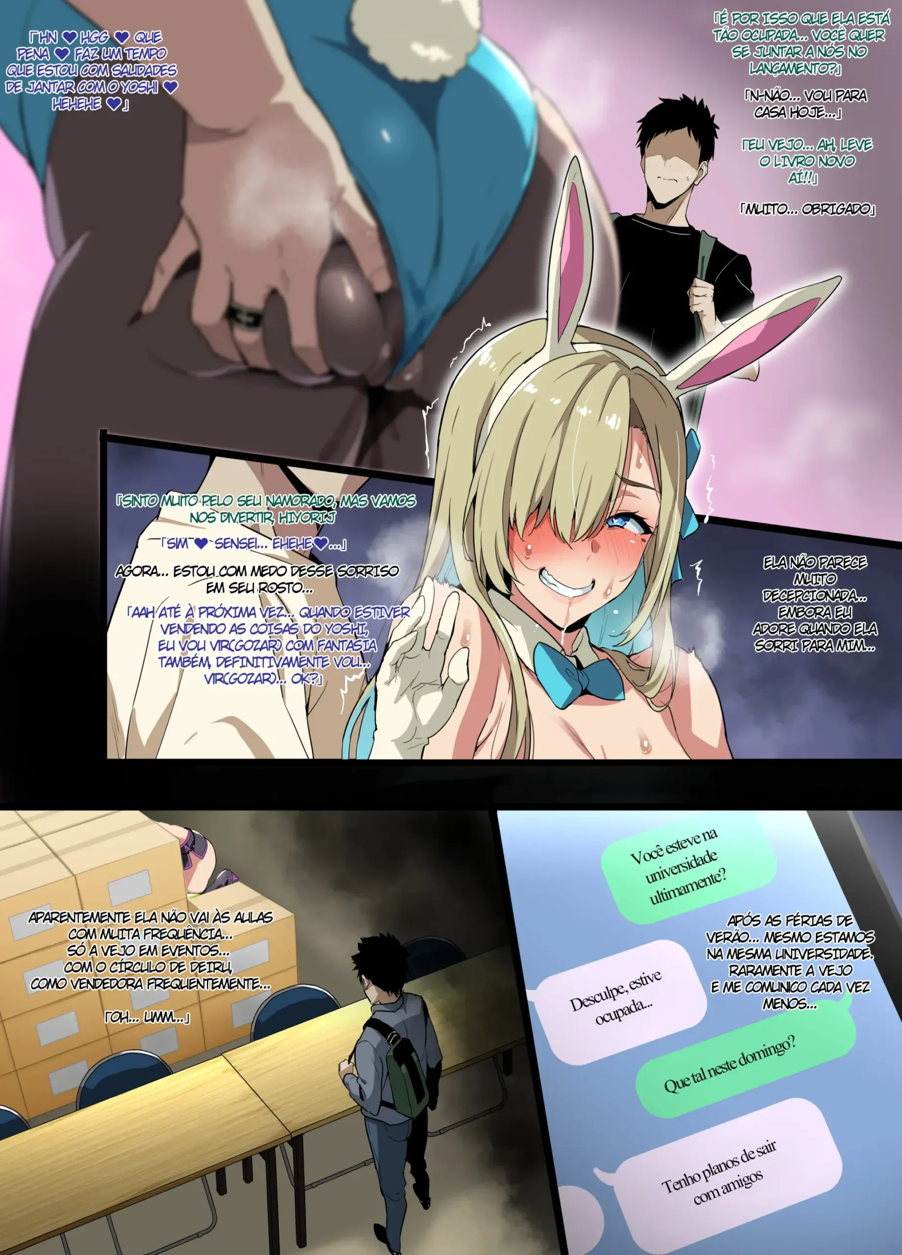 Amante Virtual: Quadrinhos Explícitos de Sexo e Fetiche Digital