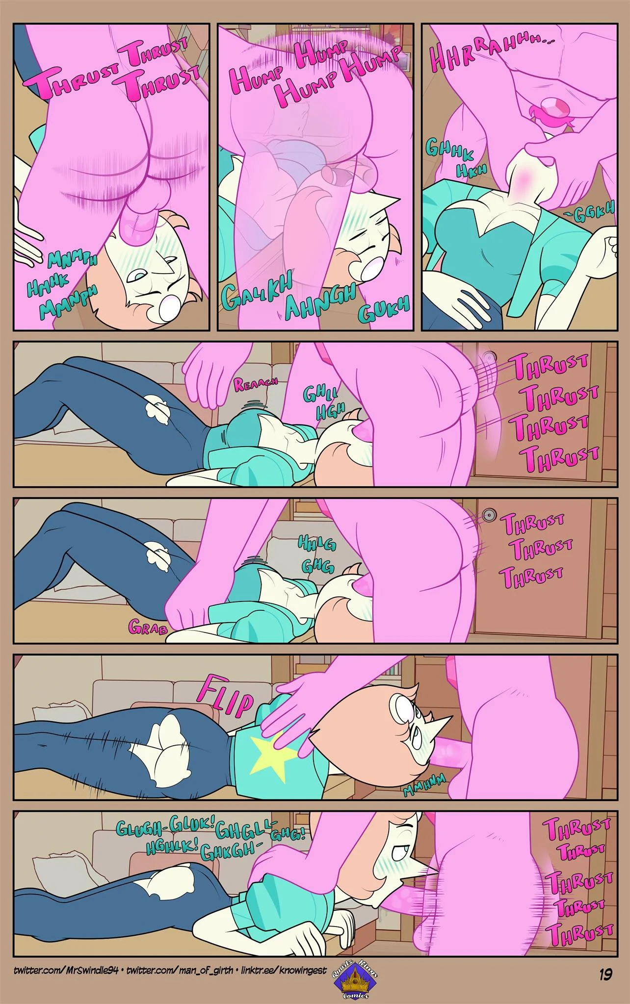 Steven Universo: Hentai Explícito de Fetiche e Submissão - Quadrinhos Picantes