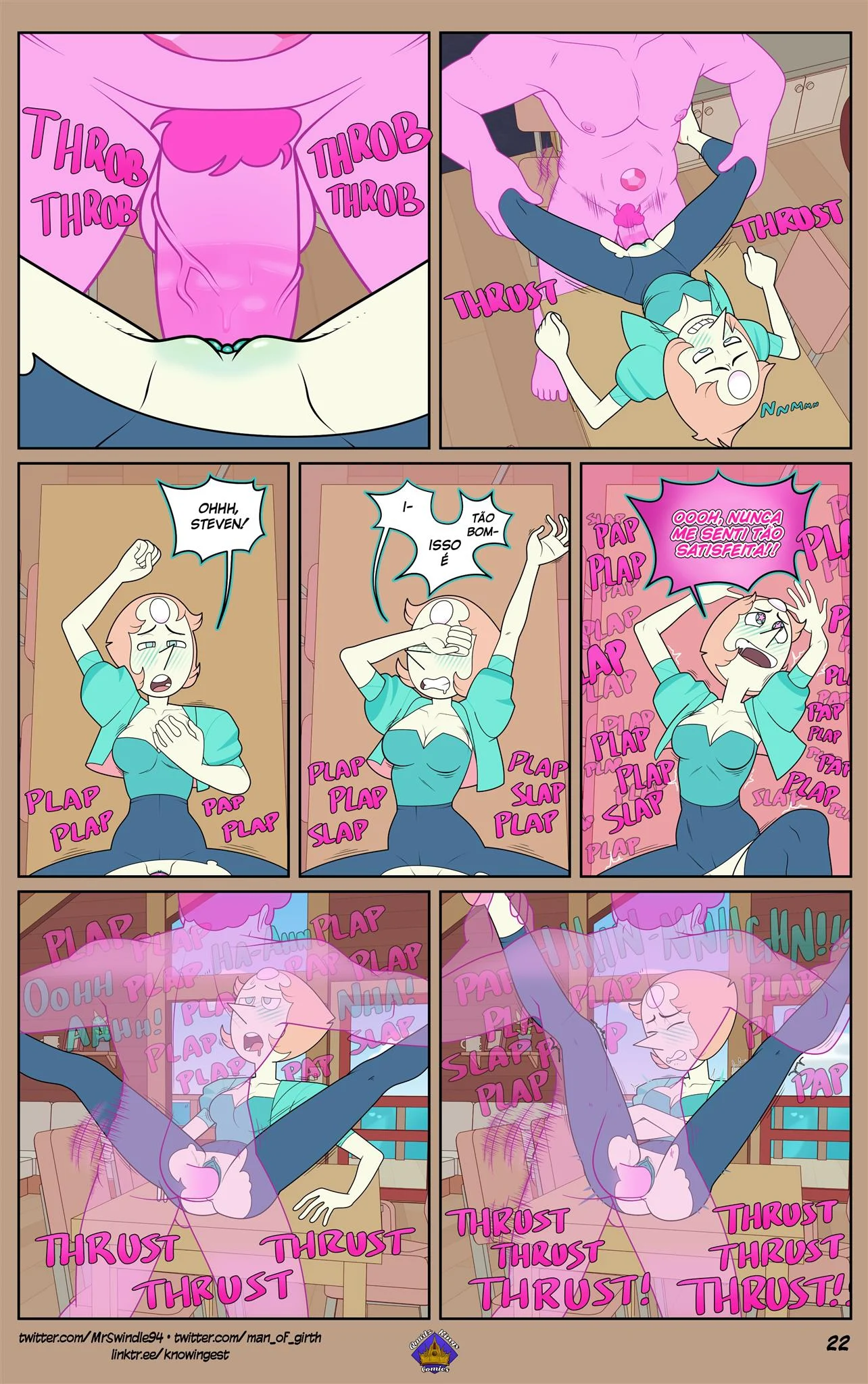 Steven Universo: Hentai Explícito de Fetiche e Submissão - Quadrinhos Picantes