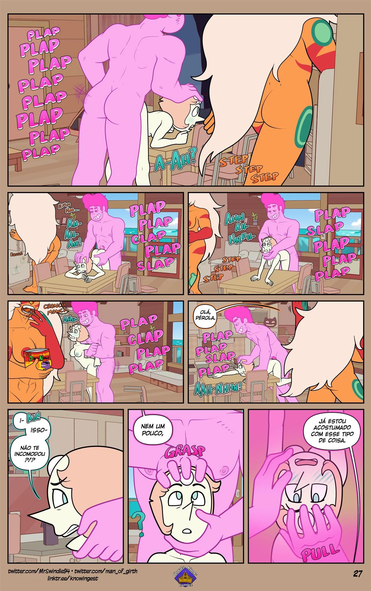 Steven Universo: Hentai Explícito de Fetiche e Submissão - Quadrinhos Picantes