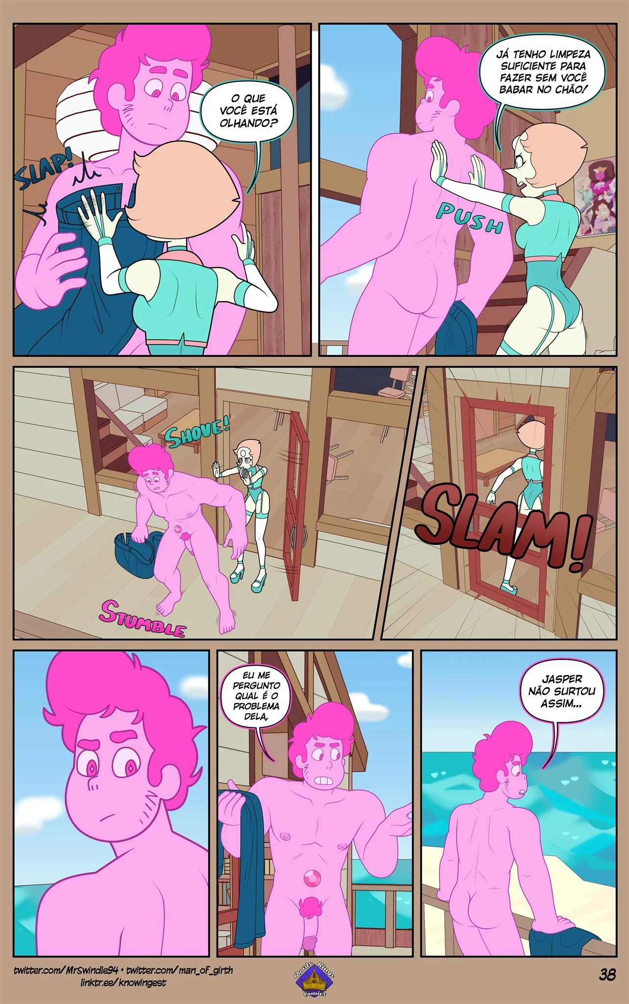Steven Universo: Hentai Explícito de Fetiche e Submissão - Quadrinhos Picantes