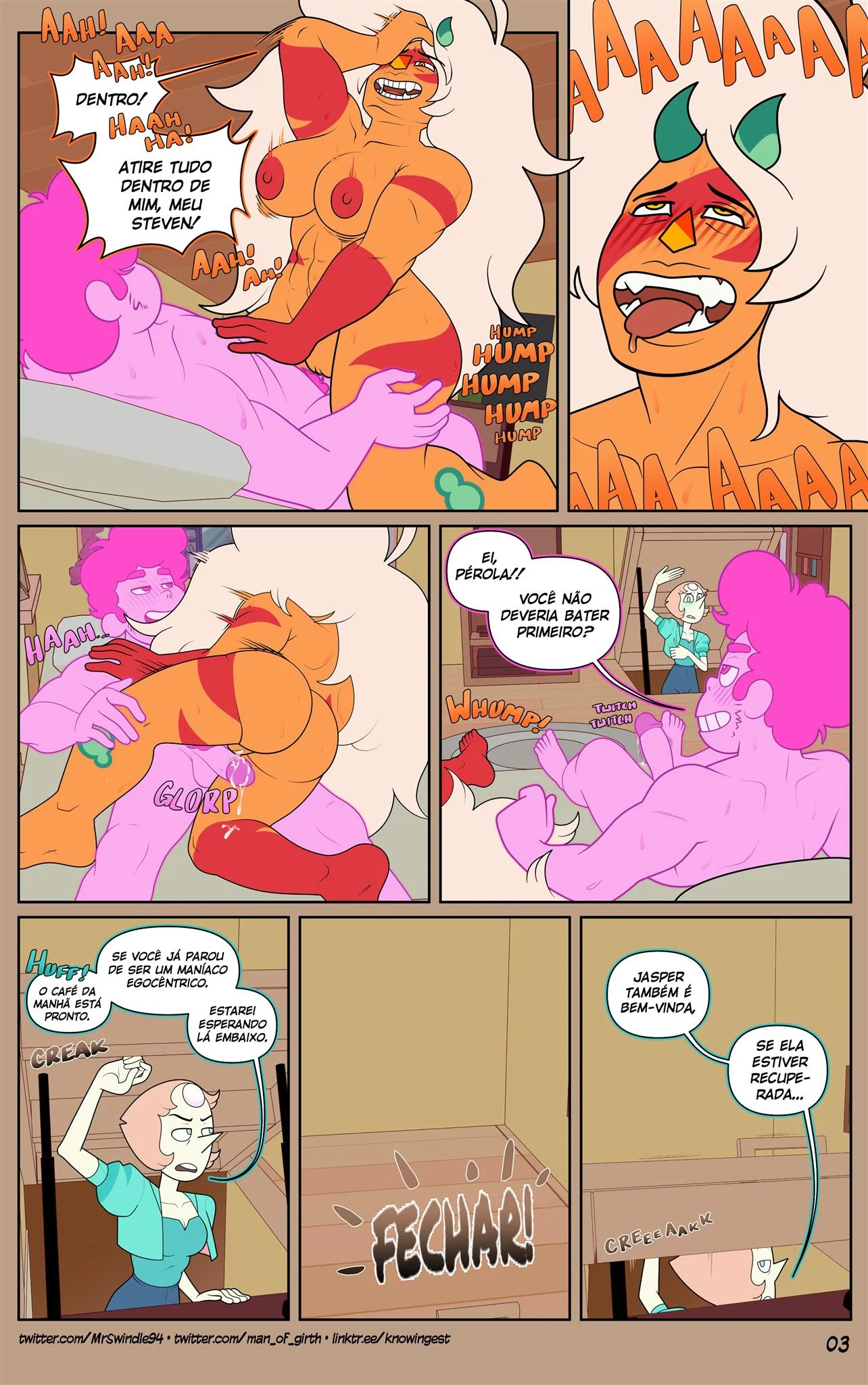 Steven Universo: Hentai Explícito de Fetiche e Submissão - Quadrinhos Picantes