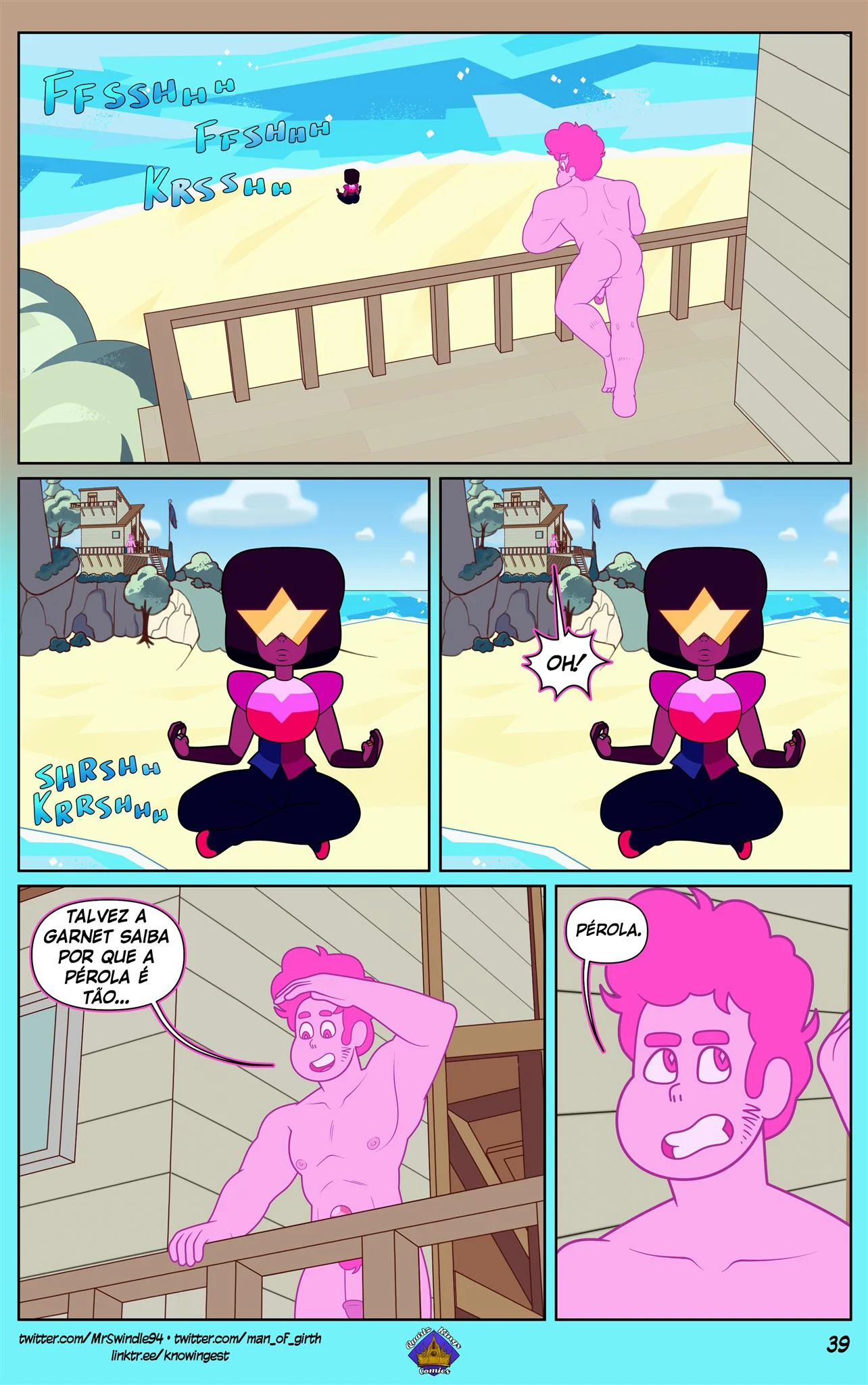 Steven Universo: Hentai Explícito de Fetiche e Submissão - Quadrinhos Picantes