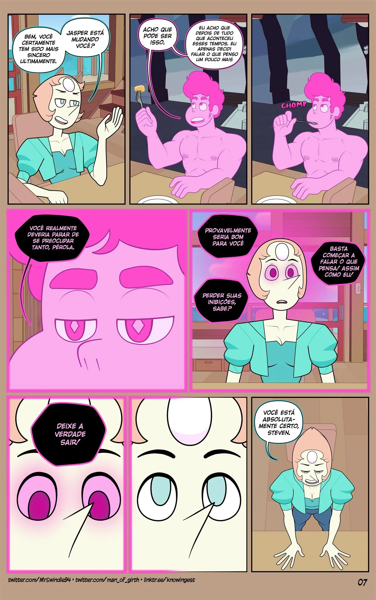 Steven Universo: Hentai Explícito de Fetiche e Submissão - Quadrinhos Picantes