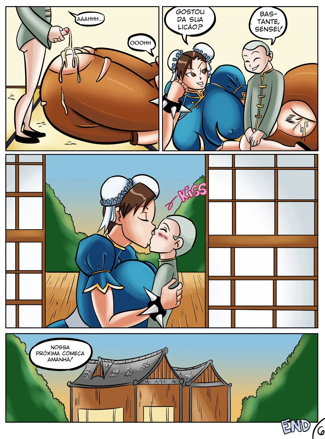Dona da Rua: Chun-Li Recebe Aula Particular e Dá Lição de Prazer Dona da Rua: Chun-Li Recebe Aula Particular e Dá Lição de Prazer
