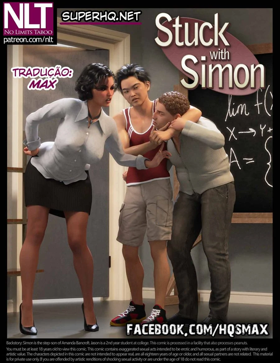 Engasgada no Pau Gigante do Simon - HQ Erótica Explicita Engasgada no Pau Gigante do Simon - HQ Erótica Explicita