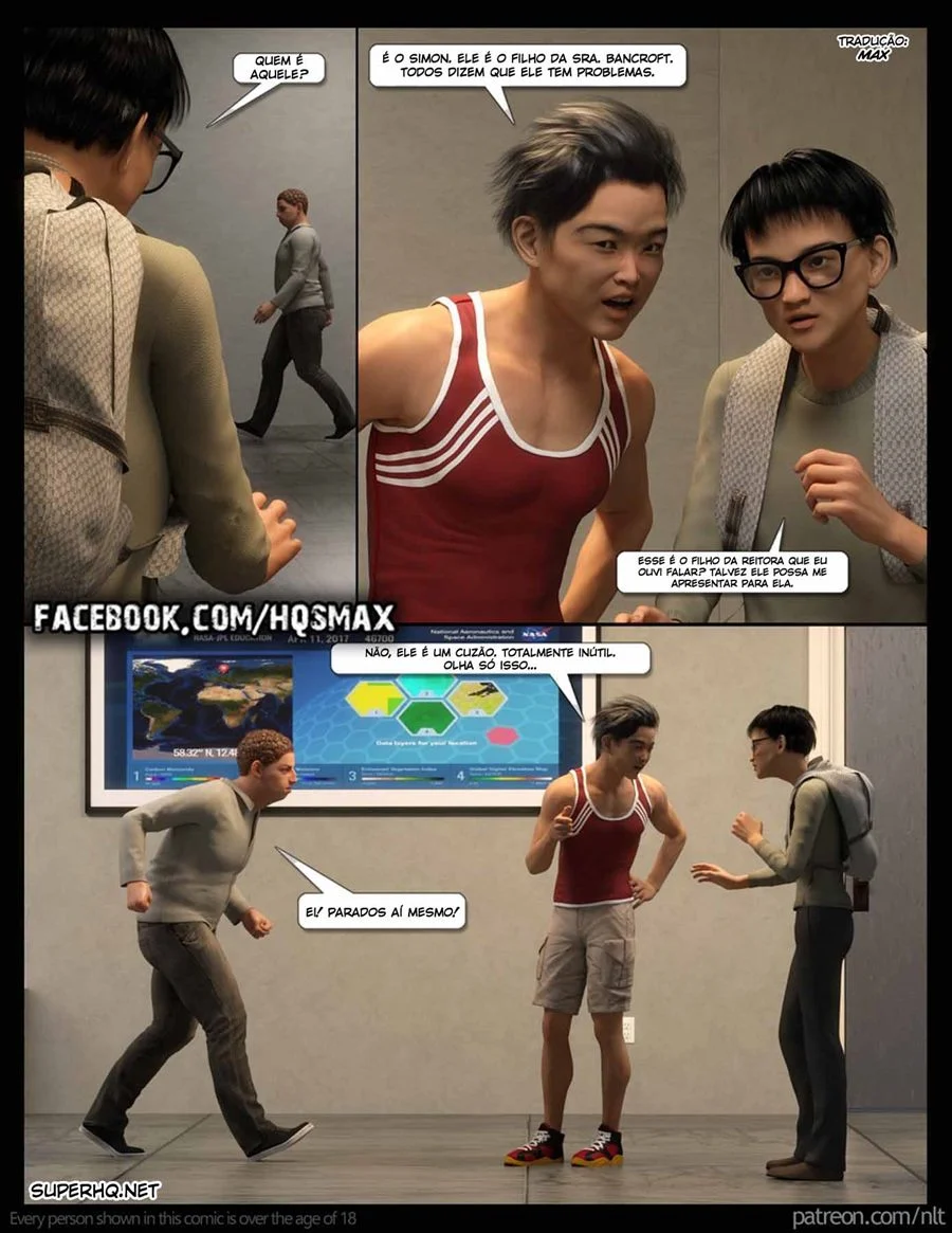 Engasgada no Pau Gigante do Simon - HQ Erótica Explicita Engasgada no Pau Gigante do Simon - HQ Erótica Explicita