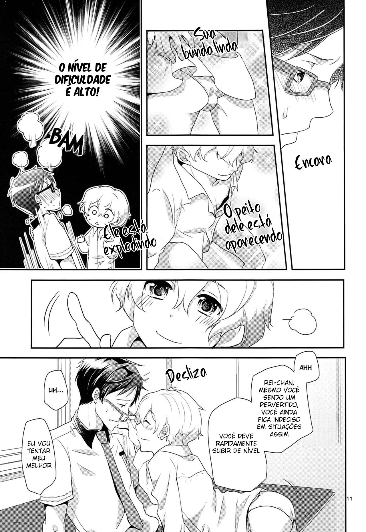 Elevando o Prazer: Yaoi Explícito em Quadrinhos de Sexo Intenso