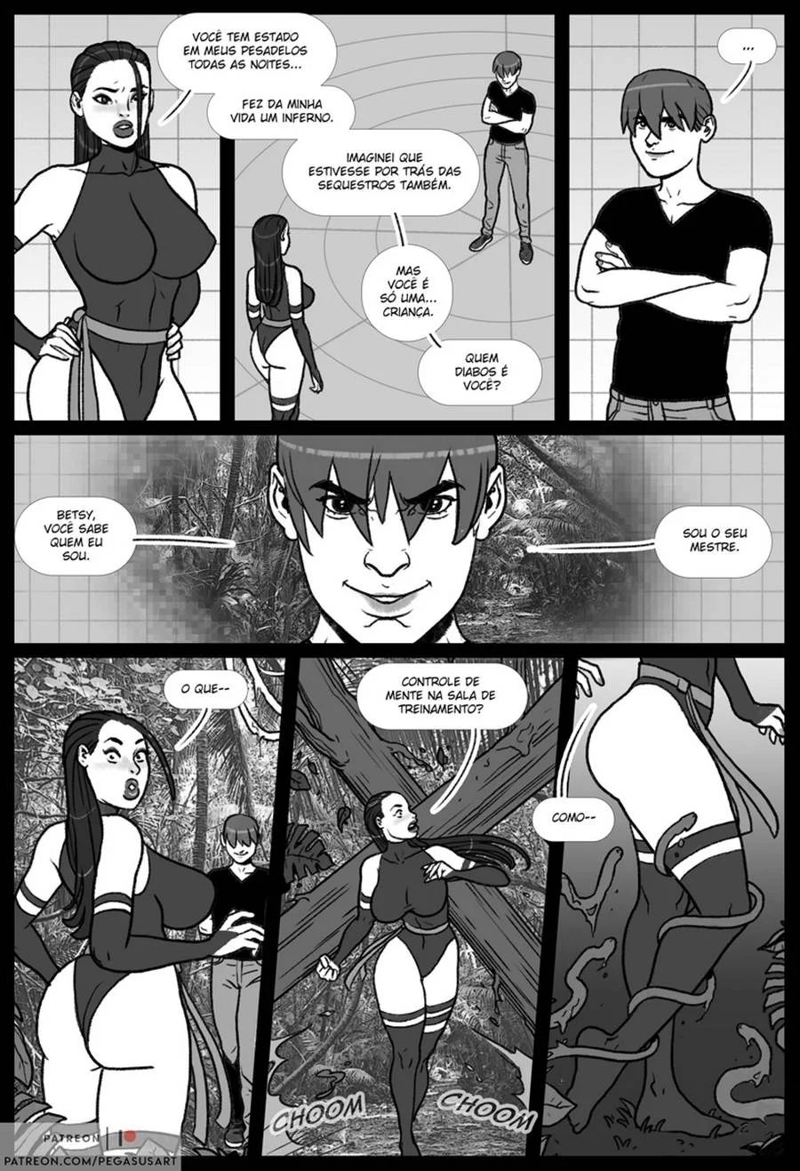 Agenda de Submissão: Desvendando os Prazeres Proibidos de Psylocke