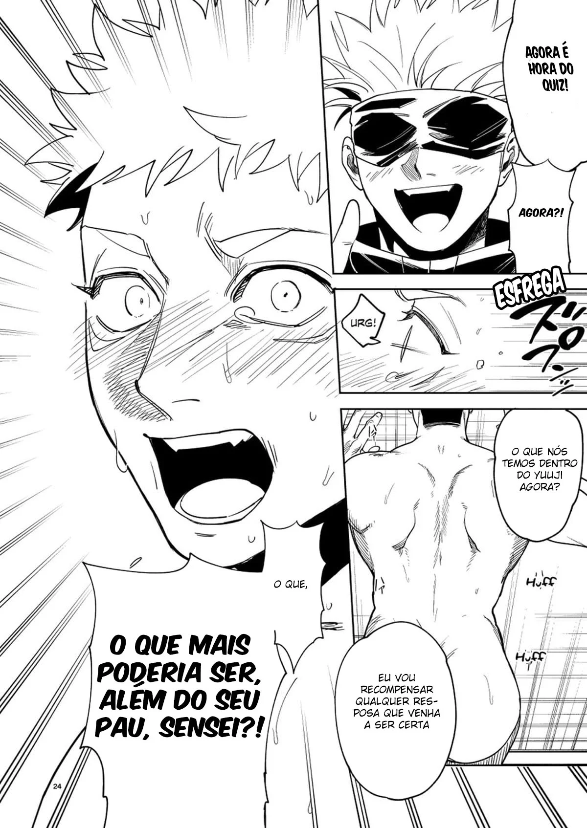 Substituição da sua Punheta: Sexo Anal Explícito em HQ Yaoi