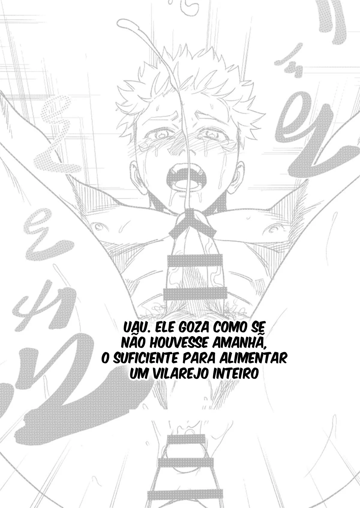 Substituição da sua Punheta: Sexo Anal Explícito em HQ Yaoi