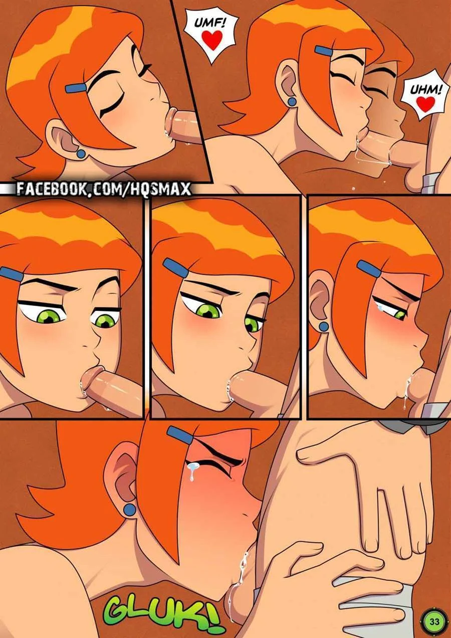 Quadrinhos Eróticos: Aventura Picante da Gwen com o Ben 10 no Verão