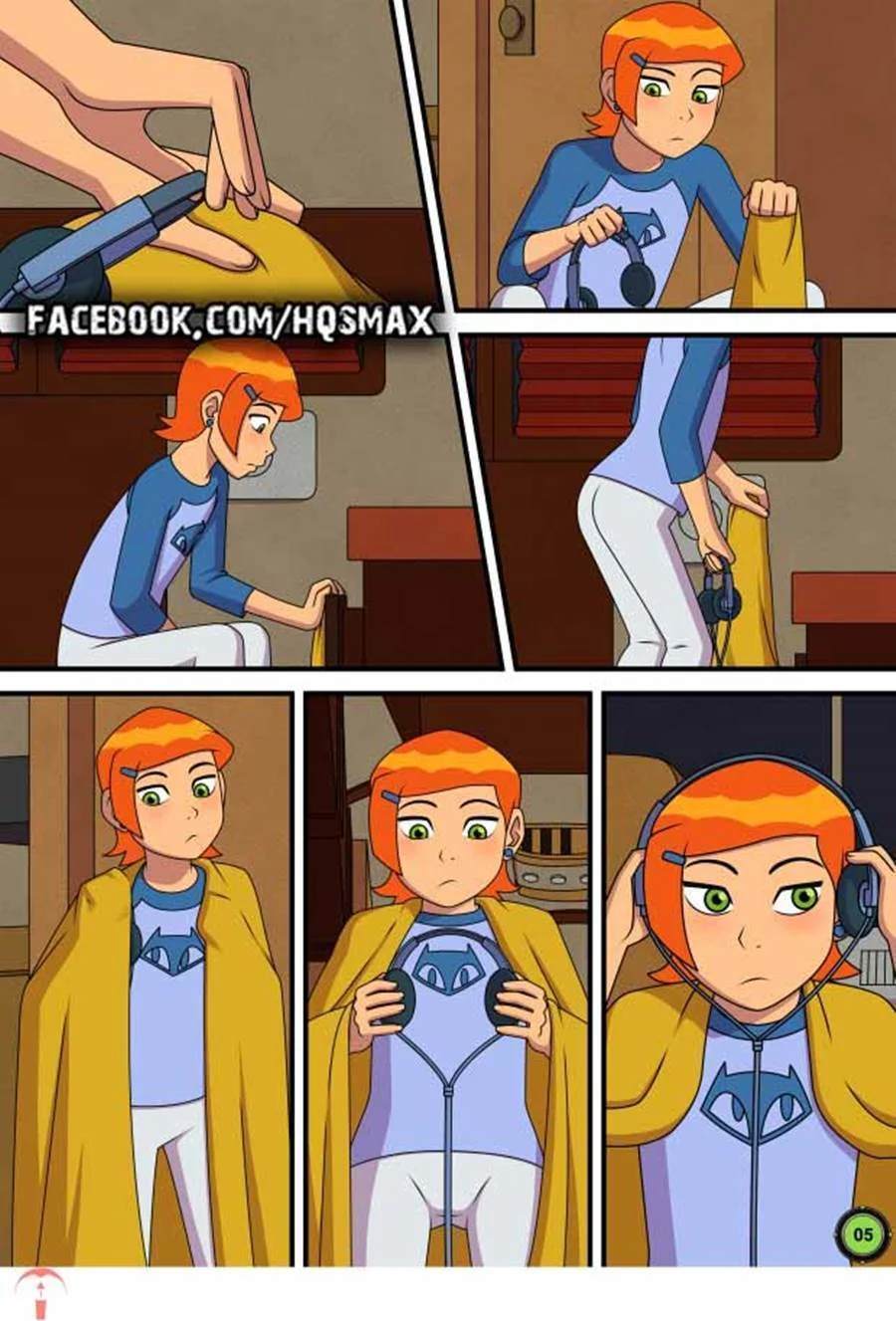 Quadrinhos Eróticos: Aventura Picante da Gwen com o Ben 10 no Verão