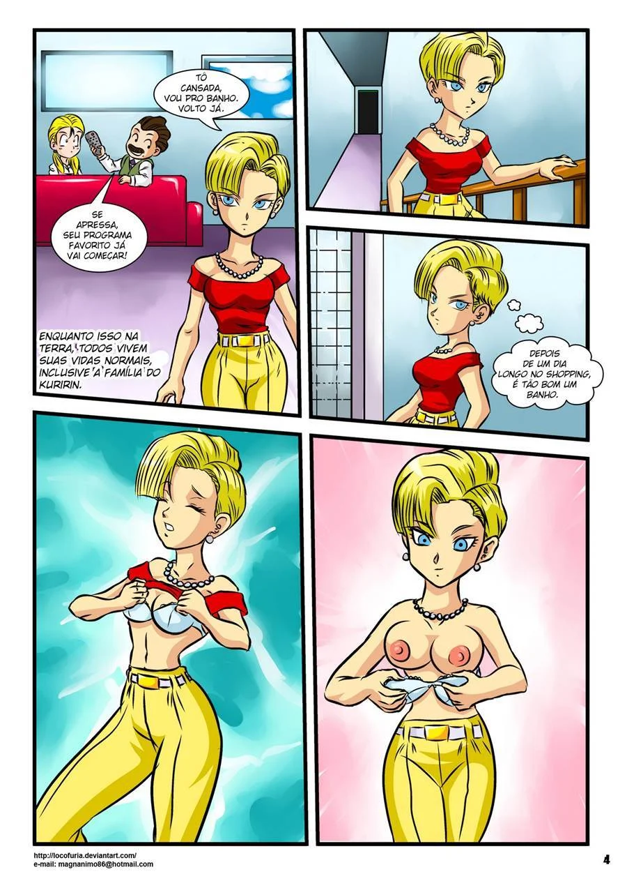 Pornô Brutal da C-18: Fodas Explícitas com a Androide Mais Safada de Dragon Ball
