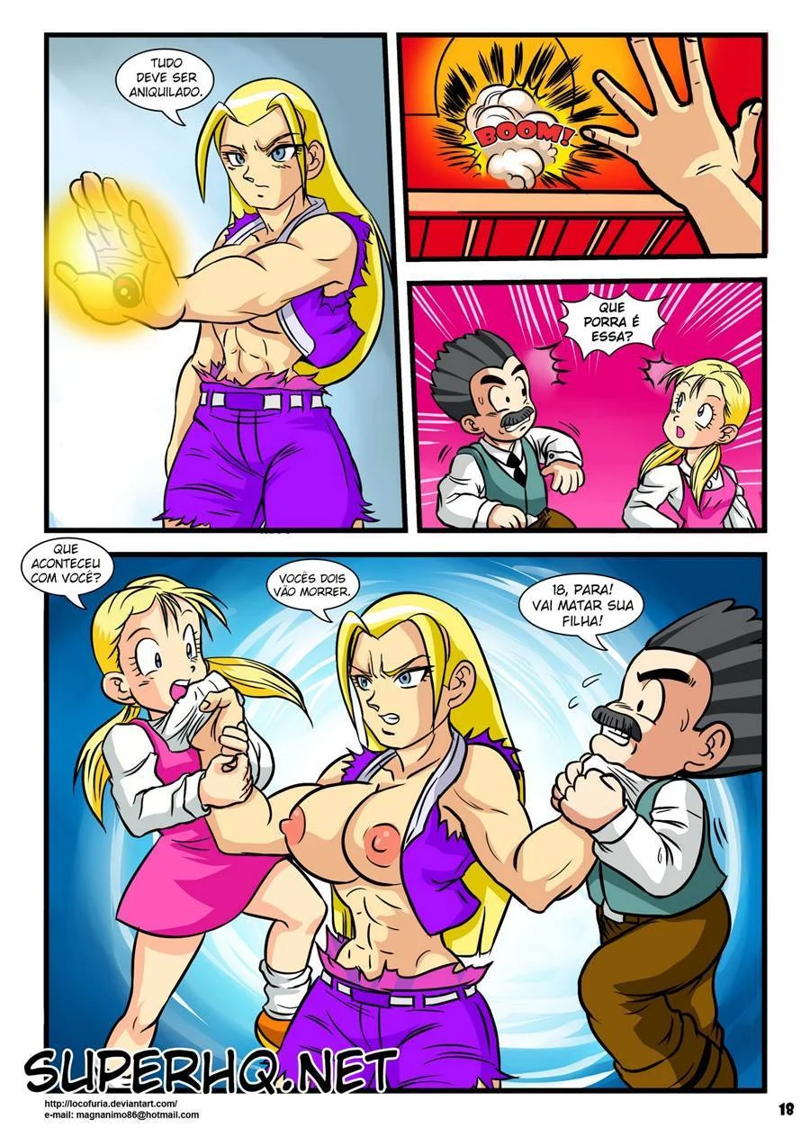Pornô Brutal da C-18: Fodas Explícitas com a Androide Mais Safada de Dragon Ball Pornô Brutal da C-18: Fodas Explícitas com a Androide Mais Safada de Dragon Ball