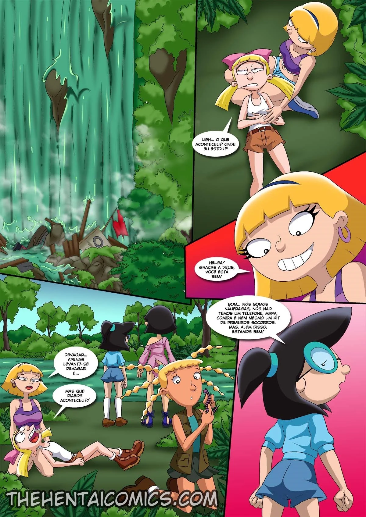 Jornada Sexual na Selva: Novinhas Explorando Orgasmos Extremos em HQ Erótica Jornada Sexual na Selva: Novinhas Explorando Orgasmos Extremos em HQ Erótica