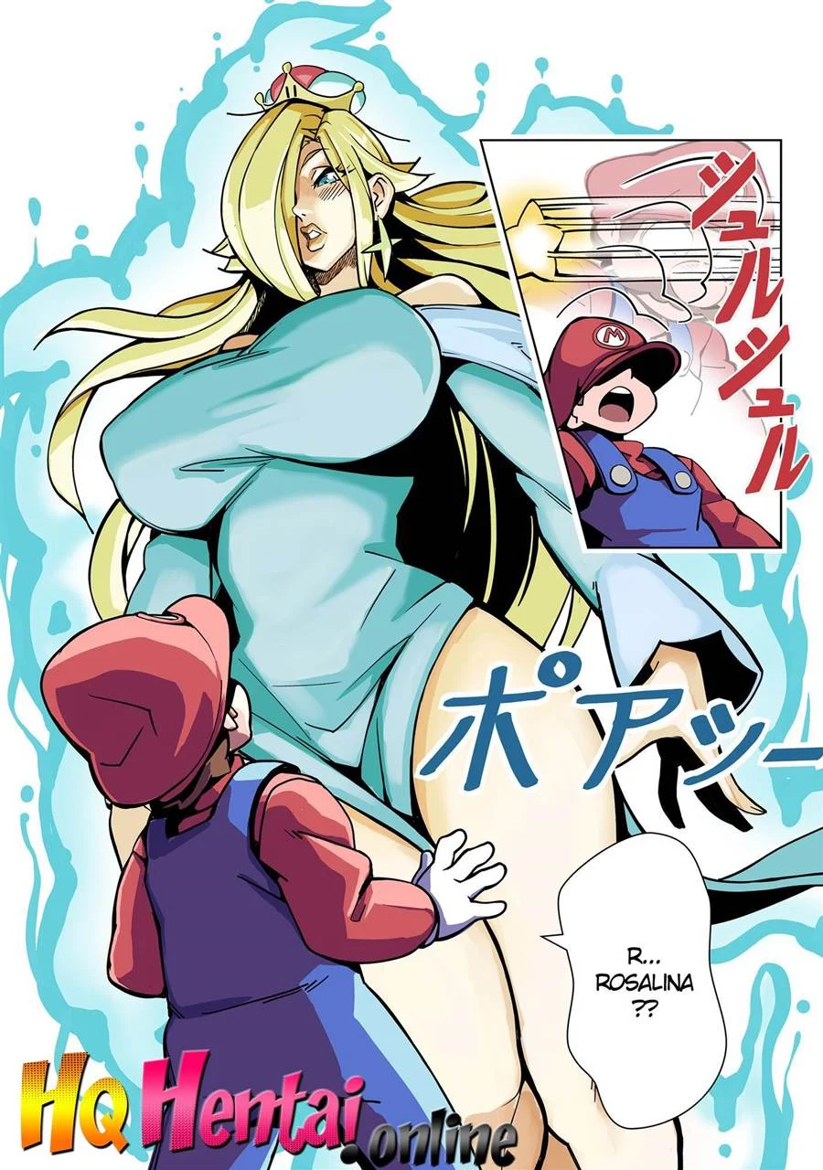 Mario e Rosalina: sexo explícito nos bastidores do Reino do Cogumelo