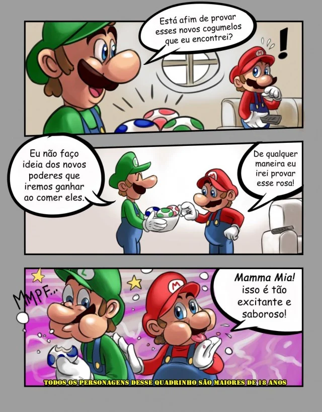 Mario e Princesa em Aventuras Eróticas Explícitas - HQ Adulto Mario e Princesa em Aventuras Eróticas Explícitas - HQ Adulto