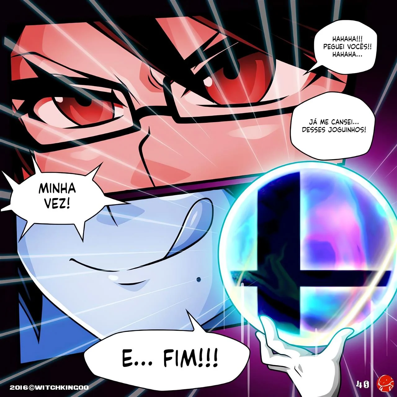 Sexo Explícito com os Personagens de Super Smash Bros - Quadrinhos Adultos