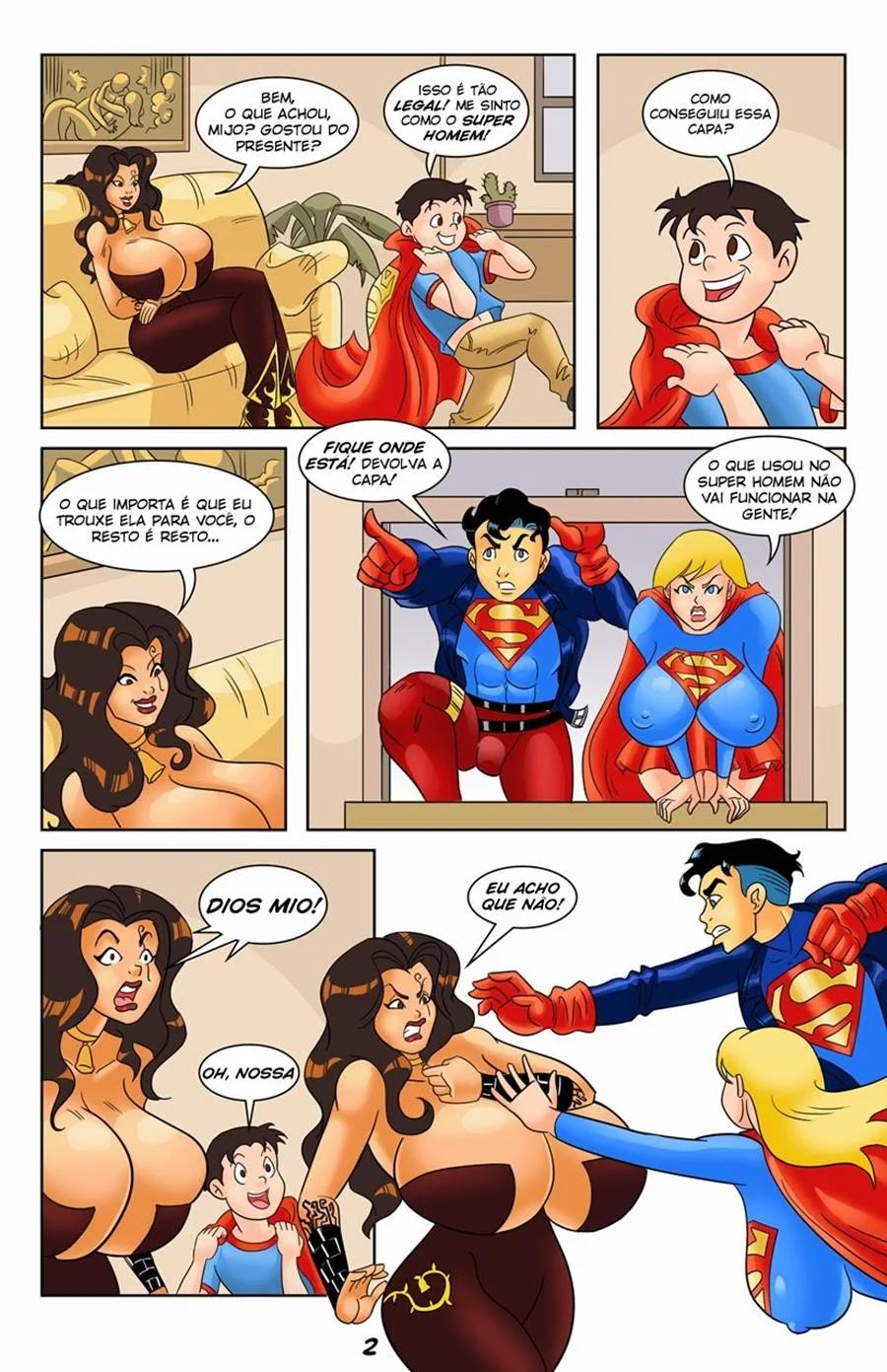 SuperBoy Arromba SuperGirl com Poder Kryptoniano em HQ Pornô Explícito SuperBoy Arromba SuperGirl com Poder Kryptoniano em HQ Pornô Explícito