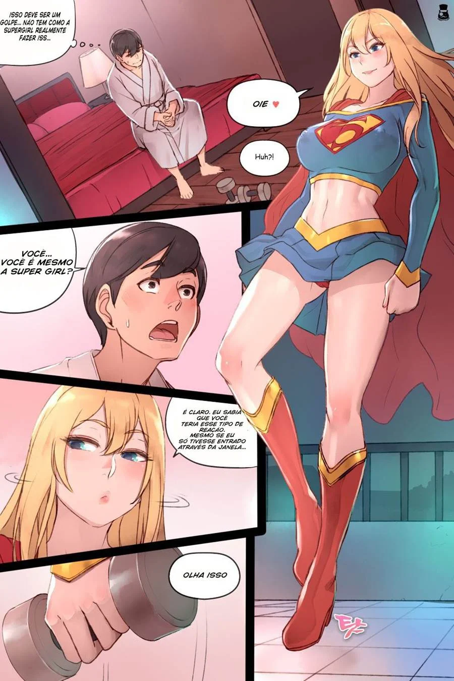 Supergirl Suruba: Heróina Submissa no Serviço Secreto Supergirl Suruba: Heróina Submissa no Serviço Secreto