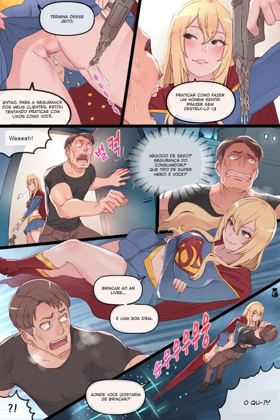 Supergirl em Ação: A Suculenta Surpresa da Heroína Mais Quente