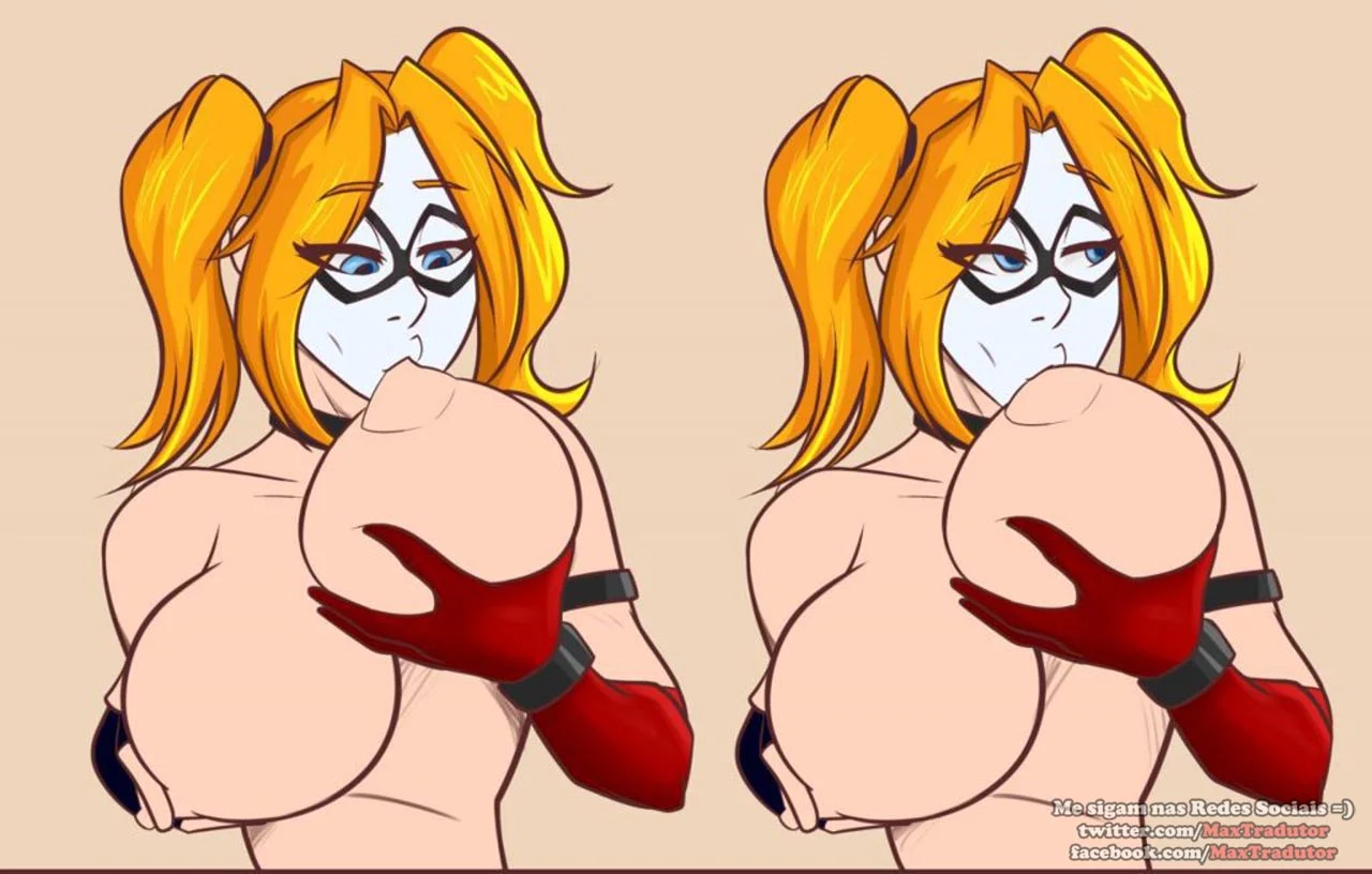 Arlequina a piada sexy: uma HQ de sexo explícito com a vilã mais safada dos quadrinhos