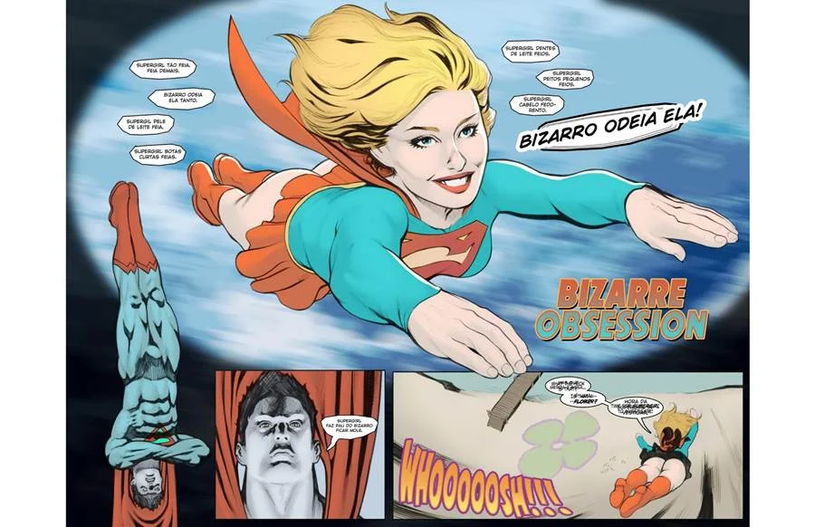 Super-Heróis Transando: Quadrinhos Explícitos de Sexo com Poderes e Putaria