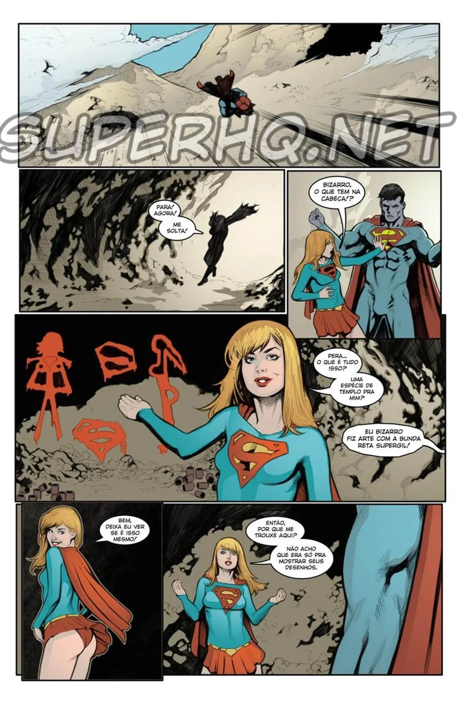 Super-Heróis Transando: Quadrinhos Explícitos de Sexo com Poderes e Putaria